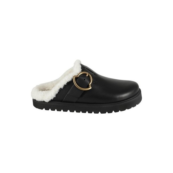 Moncler Bell Mules With Faux Shearling Lining - NWT - Picture 1 of 3